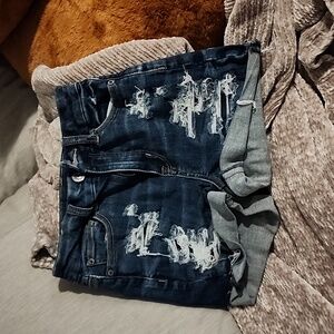 000 American eagle curvy high-rise shortie